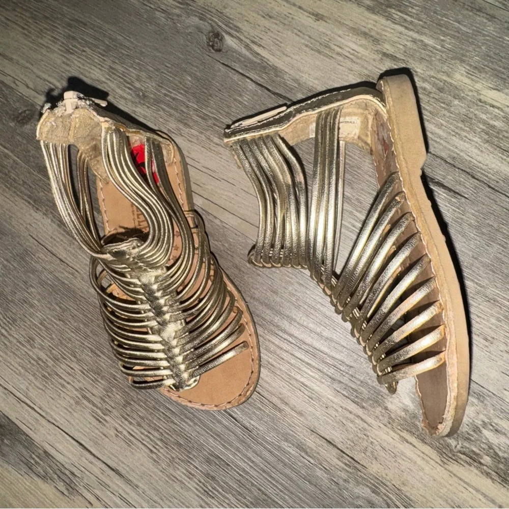 Seychelles Kids Gold Gladiator Sandals